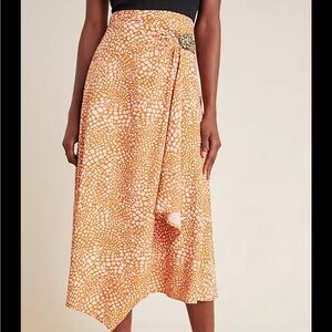 Anthropologie Minetta Midi Skirt